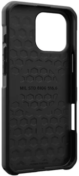 Чохол URBAN ARMOR GEAR iPhone 16 Pro Max Metropolis LT Magsafe, Kevlar Black (114453113940)