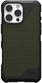 Чохол URBAN ARMOR GEAR iPhone 16 Pro Max, Metropolis LT Magsafe, Kevlar Olive (114453113972)