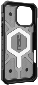 Чохол URBAN ARMOR GEAR iPhone 16 Pro Max, Pathfinder Clear Magsafe, Ash (114465113131)