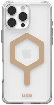 Чохол URBAN ARMOR GEAR iPhone 16 Pro Max, Plyo Magsafe, Ice/Gold (114481114381)