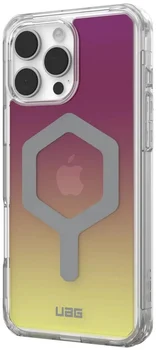 Чохол URBAN ARMOR GEAR iPhone 16 Pro Max, Plyo Magsafe LE, Maroon/Yellow Ombre (114481114780)