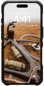 Чохол URBAN ARMOR GEAR iPhone 16 Pro Metropolis LT Magsafe, Kevlar Black (114452113940)
