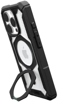 Чохол URBAN ARMOR GEAR iPhone 16 Pro, Plasma XTE MagSafe, Black/Clear (11447411404G)