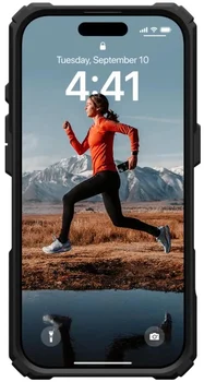 Чохол URBAN ARMOR GEAR iPhone 16 Pro, Plasma XTE MagSafe, Black/Orange (114474114097)