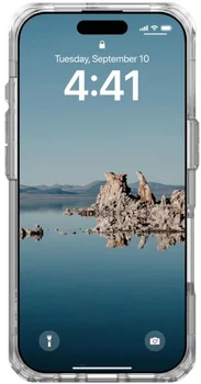Чехол URBAN ARMOR GEAR iPhone 16 Pro, Plyo Magsafe, Ice/Gold (114480114381)