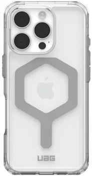 Чехол URBAN ARMOR GEAR iPhone 16 Pro, Plyo Magsafe, Ice/Silver (114480114333)