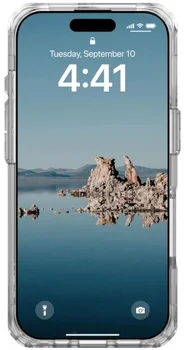 Чохол URBAN ARMOR GEAR iPhone 16 Pro, Plyo Magsafe, Ice/White (114480114341)