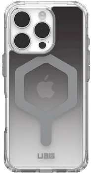 Чохол URBAN ARMOR GEAR iPhone 16 Pro, Plyo Magsafe LE, Black/Clear Ombre (11448011404G)