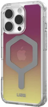 Чохол URBAN ARMOR GEAR iPhone 16 Pro, Plyo Magsafe LE, Maroon/Yellow Ombre (114480114780)