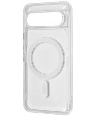 Чохол WAVE Clear Case (PC+TPU) with Magnetic Ring Google Pixel 8 Clear