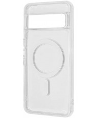 Чохол WAVE Clear Case (PC+TPU) with Magnetic Ring Google Pixel 8 Pro Clear