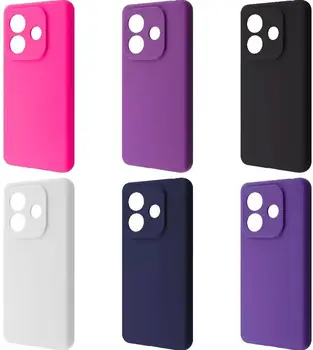 Чехол WAVE Full Silicone Cover Xiaomi Redmi Note 14 5G Black