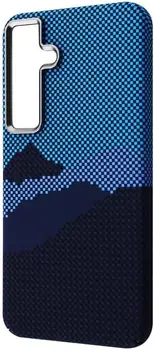 Чехол WAVE Gleam Case with Magnetic Ring Samsung Galaxy S24 Blue Mountain