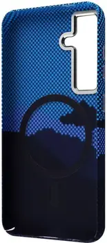 Чехол WAVE Gleam Case with Magnetic Ring Samsung Galaxy S24 Blue Mountain