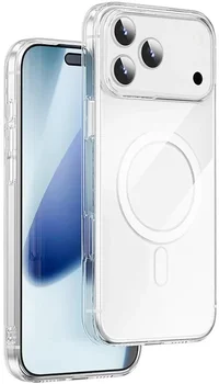 Чехол WiWU Magnetic Invisible Pro Series YXK-207 для iPhone 17 Pro Transparent