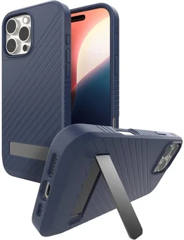 Чохол Zagg Gear4 Denali Snap with MagSafe w/ Kickstand Apple iPhone 15 Pro Navy (702312350 / 702312722)
