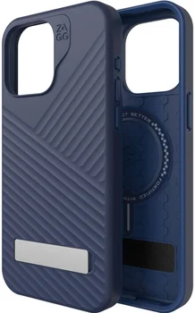 Чохол Zagg Gear4 Denali Snap with MagSafe w/ Kickstand Apple iPhone 15 Pro Navy (702312350 / 702312722)