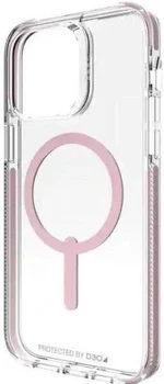 Чохол Zagg Gear4 Piccadilly Snap with Magsafe Apple iPhone 15 Pro Pink (702312341)
