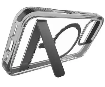 Чохол Zagg Gear4 Piccadilly Snap with Magsafe w/ Kickstand Apple iPhone 16 Pro Max Black (702316274)