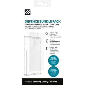 Чехол Zagg iFrogz Defence Protective Case + Screen Protector Samsung S23 Ultra (S918) Clear (302011028)