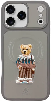 Чохол Zuck Bear Aristo Case iPhone 17 Pro Titanium Grey