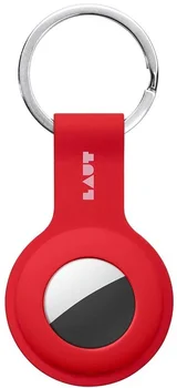 Чехол для поискового брелка LAUT HUEX TAG для AirTag - Crimson (L_AT_HT_R)