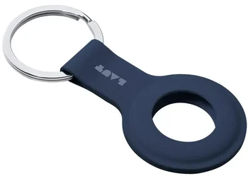 Чехол для поискового брелка LAUT HUEX TAG для AirTag - Navy (L_AT_HT_NV)