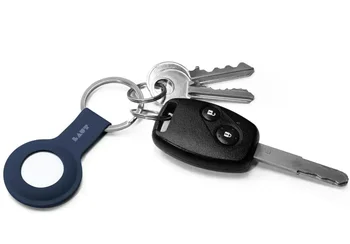 Чехол для поискового брелка LAUT HUEX TAG для AirTag - Navy (L_AT_HT_NV)