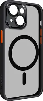 Чехол для смартфона ArmorStandart Unit MagSafe SE для Apple iPhone 13 Black Orange (ARM75368)