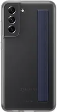 Чохол для смартфона Clear Strap Cover Samsung Galaxy S21 FE Dark Gray (EF-XG990CBEGRU)