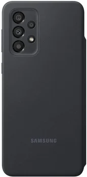 Чохол для смартфона Samsung Galaxy A33 5G Smart S View Wallet Cover Black (EF-EA336PBEGRU)