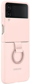Чехол для смартфона Samsung Galaxy Flip 4 Silicone Cover with Ring Arctic Pink (EF-PF721TPEGUA)