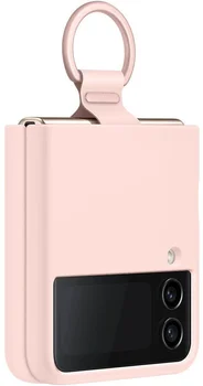 Чехол для смартфона Samsung Galaxy Flip 4 Silicone Cover with Ring Arctic Pink (EF-PF721TPEGUA)
