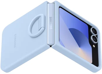 Чехол для смартфона Samsung Galaxy Flip6 Silicone Case Blue (EF-PF741TLEGUA)