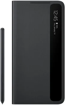 Чохол для смартфона Samsung Galaxy S21 Ultra Clear View Cover with S Pen Black (EF-ZG99PCBEGRU)