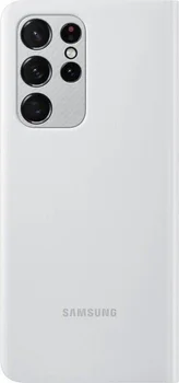 Чохол для смартфона Samsung Galaxy S21 Ultra Smart Clear View Cover Light Gray (EF-ZG998CJEGRU)