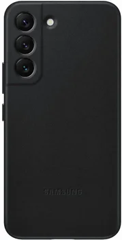 Чехол для смартфона Samsung Galaxy S22 Leather Cover Black (EF-VS901LBEG)
