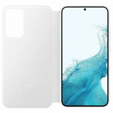 Чохол для смартфона Samsung Galaxy S22+ Smart Clear View Cover White (EF-ZS906CWEG)