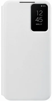 Чехол для смартфона Samsung Galaxy S22+ Smart Clear View Cover White (EF-ZS906CWEG)