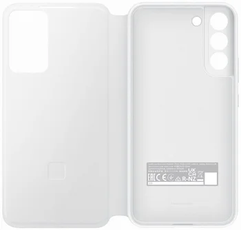 Чехол для смартфона Samsung Galaxy S22+ Smart Clear View Cover White (EF-ZS906CWEG)