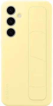 Чехол для смартфона Samsung Galaxy S24 FE Standing Grip Case Yellow (EF-GS721CYEGWW)