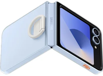 Чехол для смартфона Samsung Galaxy Z Flip6 Clear Case Transparent (EF-QF741CTEGUA)