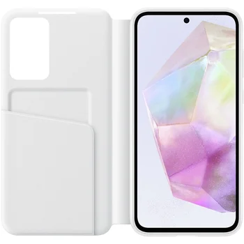 Чохол для смартфона Smart Clear View Cover Samsung A35 (A356) White (EF-ZA356CWEG)