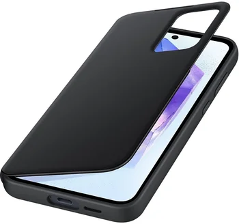 Чохол для смартфона Smart Clear View Cover Samsung A55 (A556) Black (EF-ZA556CBEGWW)