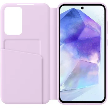 Чехол для смартфона Smart Clear View Cover Samsung A55 (A556) Lavender (EF-ZA556CVEG)