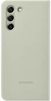 Чехол для смартфона Smart Clear View Cover Samsung Galaxy S21 FE Olive Green (EF-ZG990CMEGRU)