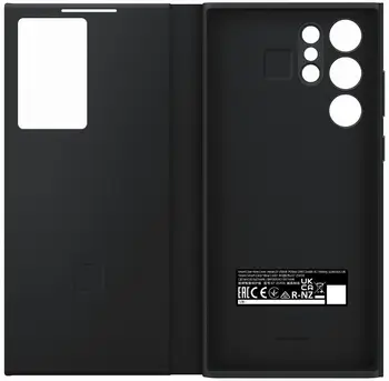 Чехол для смартфона Smart Clear View Cover Samsung Galaxy S22 Ultra Black (EF-ZS908CBEGRU)