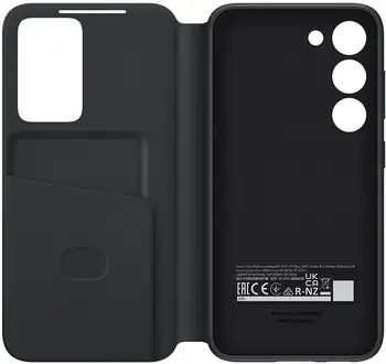 Чехол для смартфона Smart Clear View Cover Samsung Galaxy S23 Black (EF-ZS911CBEGRU)