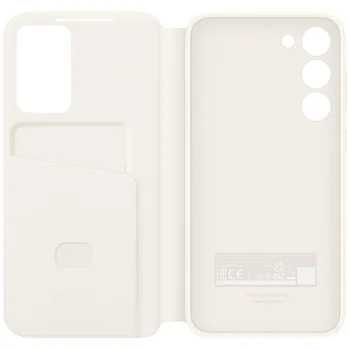 Чехол для смартфона Smart Clear View Cover Samsung Galaxy S23 Plus Cream (EF-ZS916CUEGRU)