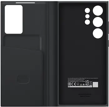 Чехол для смартфона Smart Clear View Cover Samsung Galaxy S23 Ultra Black (EF-ZS918CBEGRU)